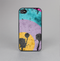 The Colorful Grunge Target Skin-Sert for the Apple iPhone 4-4s Skin-Sert Case