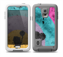 The Colorful Grunge Target Skin for the Samsung Galaxy S5 frē LifeProof Case