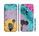 The Colorful Grunge Target Sectioned Skin Series for the Apple iPhone 6s Plus
