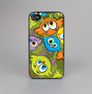 The Colorful Highlighted Cartoon Birds Skin-Sert for the Apple iPhone 4-4s Skin-Sert Case