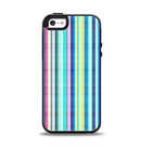 The Colorful Highlighted Vertical Stripes  Apple iPhone 5-5s Otterbox Symmetry Case Skin Set