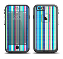 The Colorful Highlighted Vertical Stripes  Apple iPhone 6/6s LifeProof Fre Case Skin Set