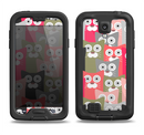 The Colorful Hypnotic Cats Samsung Galaxy S4 LifeProof Nuud Case Skin Set