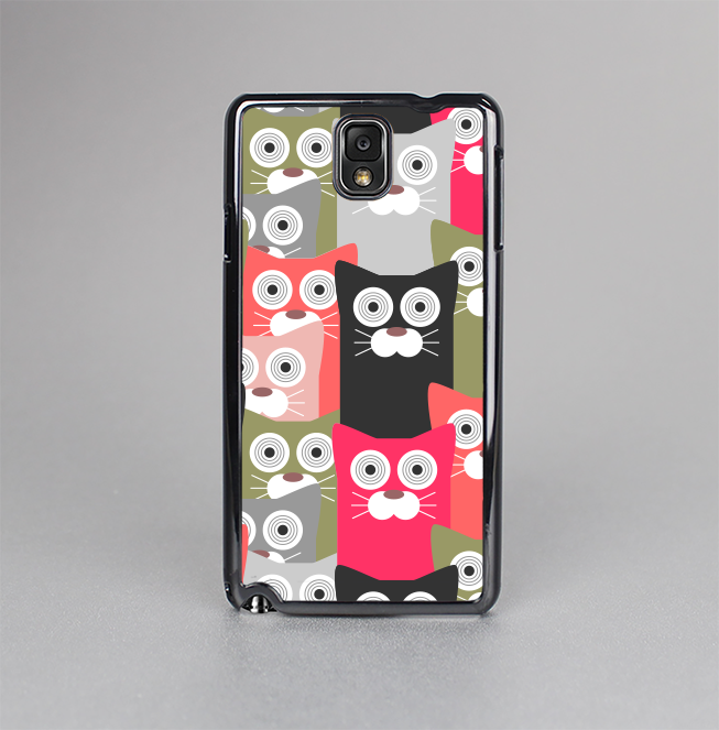 The Colorful Hypnotic Cats Skin-Sert Case for the Samsung Galaxy Note 3