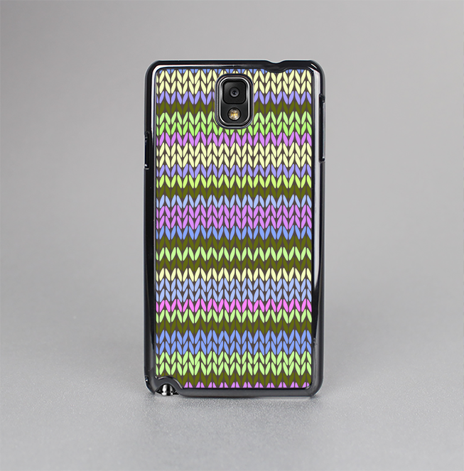 The Colorful Knit Pattern Skin-Sert Case for the Samsung Galaxy Note 3