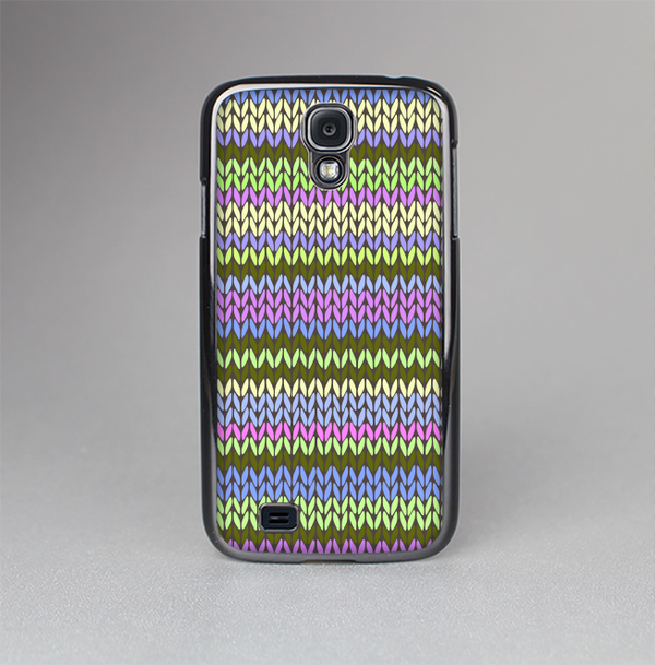 The Colorful Knit Pattern Skin-Sert Case for the Samsung Galaxy S4
