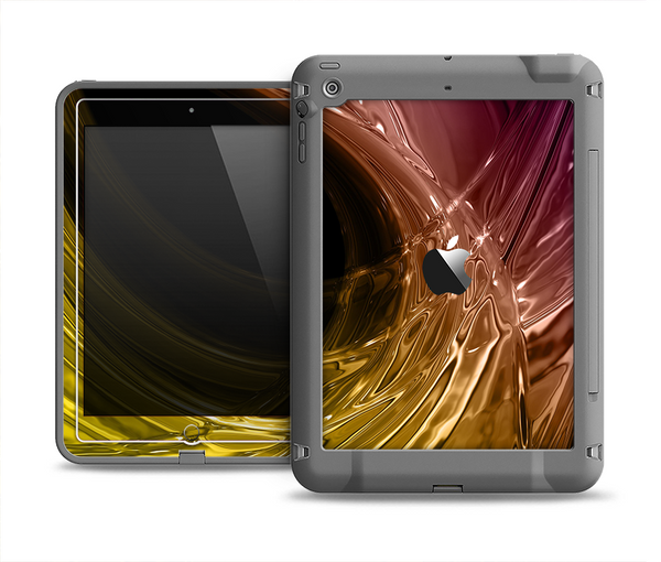 The Colorful Mercury Splash Apple iPad Mini LifeProof Fre Case Skin Set