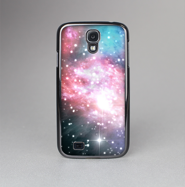 The Colorful Neon Space Nebula Skin-Sert Case for the Samsung Galaxy S4