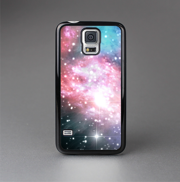 The Colorful Neon Space Nebula Skin-Sert Case for the Samsung Galaxy S5