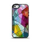 The Colorful Overlapping Translucent Shapes Apple iPhone 5-5s Otterbox Symmetry Case Skin Set