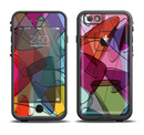 The Colorful Overlapping Translucent Shapes Apple iPhone 6/6s LifeProof Fre Case Skin Set