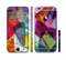 The Colorful Overlapping Translucent Shapes Sectioned Skin Series for the Apple iPhone 6