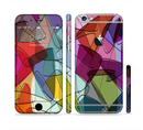 The Colorful Overlapping Translucent Shapes Sectioned Skin Series for the Apple iPhone 6/6s Plus