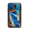 The Colorful Pastel Docked Boats Samsung Galaxy S5 Otterbox Commuter Case Skin Set