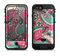 The Colorful Pink & Teal Seamless Paisley Apple iPhone 6/6s LifeProof Fre POWER Case Skin Set