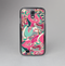 The Colorful Pink & Teal Seamless Paisley Skin-Sert Case for the Samsung Galaxy S4