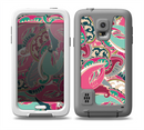 The Colorful Pink & Teal Seamless Paisley Skin Samsung Galaxy S5 frē LifeProof Case