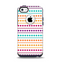 The Colorful Polka Dots on White Apple iPhone 5c Otterbox Commuter Case Skin Set