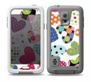 The Colorful Polkadot Hearts Skin for the Samsung Galaxy S5 frē LifeProof Case
