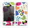 The Colorful Polkadot Hearts Skin for the Apple iPhone 4-4s