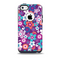 The Colorful Purple Flower Sprouts Skin for the iPhone 5c OtterBox Commuter Case