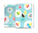 The Colorful Rubber Ducky and Blue Full Body Skin Set for the Apple iPad Mini 3