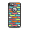 The Colorful Scratched Mustache Pattern Apple iPhone 6 Otterbox Defender Case Skin Set