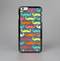 The Colorful Scratched Mustache Pattern Skin-Sert Case for the Apple iPhone 6 Plus