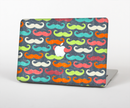 The Colorful Scratched Mustache Pattern Skin for the Apple MacBook Pro 13"  (A1278)
