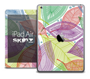 The Colorful Seamless Leaves Skin for the iPad Air
