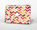 The Colorful Segmented Scratched ZigZag Skin for the Apple MacBook Pro 13"  (A1278)