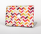The Colorful Segmented Scratched ZigZag Skin for the Apple MacBook Pro Retina 15"