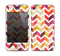 The Colorful Segmented Scratched ZigZag Skin for the Apple iPhone 4-4s