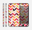 The Colorful Segmented Scratched ZigZag Skin for the Apple iPhone 6