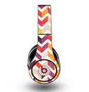 The Colorful Segmented Scratched ZigZag Skin for the Original Beats by Dre Studio Headphones