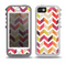 The Colorful Segmented Scratched ZigZag Skin for the iPhone 5-5s OtterBox Preserver WaterProof Case