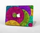 The Colorful Segmented Wheels Skin for the Apple MacBook Pro Retina 13"