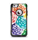 The Colorful Spiral Eclipse Apple iPhone 6 Otterbox Commuter Case Skin Set