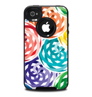 The Colorful Spiral Eclipse Skin for the iPhone 4-4s OtterBox Commuter Case