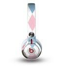 The Colorful Stitched Plaid Shapes Skin for the Beats by Dre Mixr Headphones