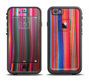 The Colorful Striped Fabric Apple iPhone 6/6s LifeProof Fre Case Skin Set