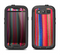 The Colorful Striped Fabric Samsung Galaxy S3 LifeProof Fre Case Skin Set