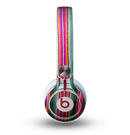 The Colorful Striped Fabric Skin for the Beats by Dre Mixr Headphones