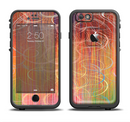The Colorful Stripes and Swirls V43 Apple iPhone 6/6s LifeProof Fre Case Skin Set