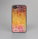 The Colorful Stripes and Swirls V43 Skin-Sert for the Apple iPhone 4-4s Skin-Sert Case