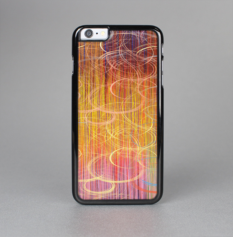 The Colorful Stripes and Swirls V43 Skin-Sert Case for the Apple iPhone 6 Plus