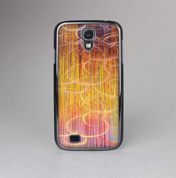 The Colorful Stripes and Swirls V43 Skin-Sert Case for the Samsung Galaxy S4