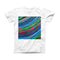 The Colorful Strokes ink-Fuzed Front Spot Graphic Unisex Soft-Fitted Tee Shirt