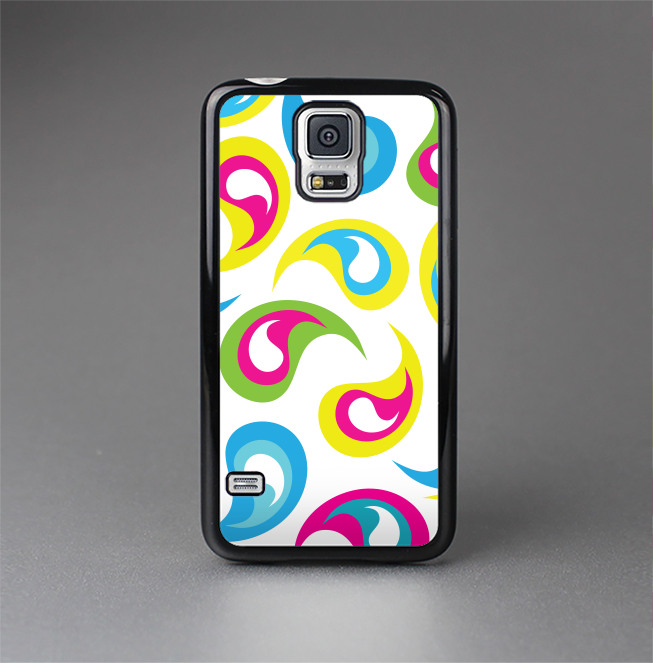 The Colorful Swirl Pattern Skin-Sert Case for the Samsung Galaxy S5