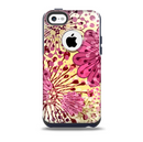 The Colorful Translucent Water-Flowers Skin for the iPhone 5c OtterBox Commuter Case